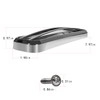 Chrome Plated Side Marker Guard Trim Protector Exterior Accessories for