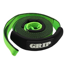 Grip 20' x 2-1/4" Deluxe Tow Strap - Recover Trucks, Cars, ATVs, Machinery - 18,000 lb Capacity