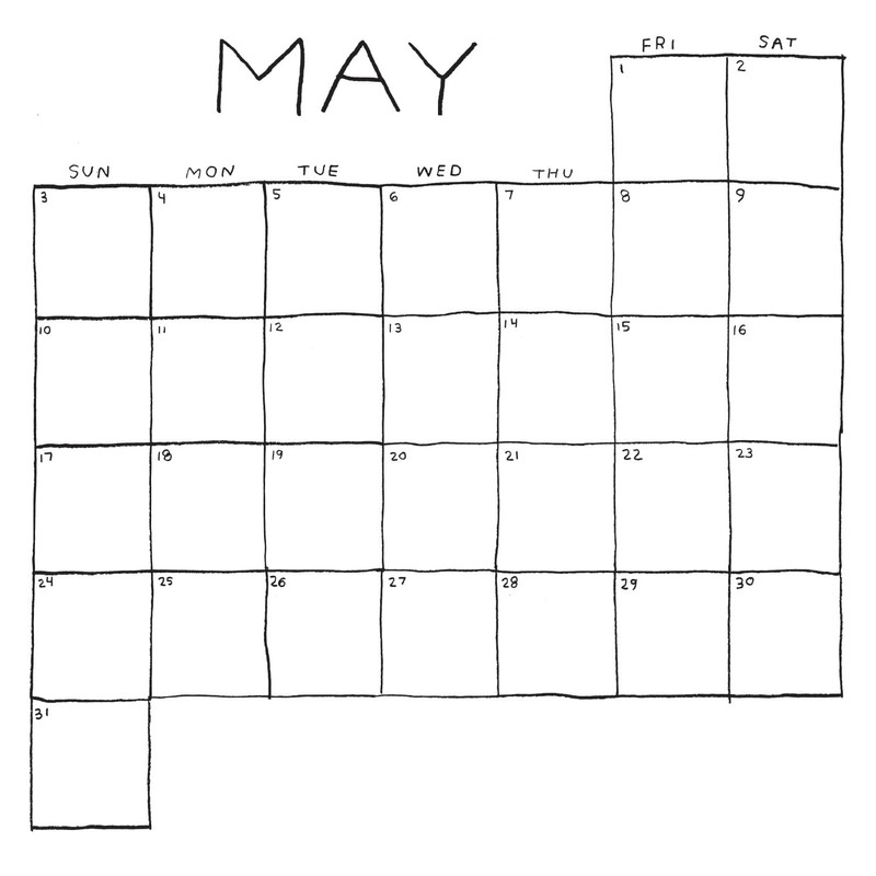 Hiller Goodspeed 2026 - Calendario de pared