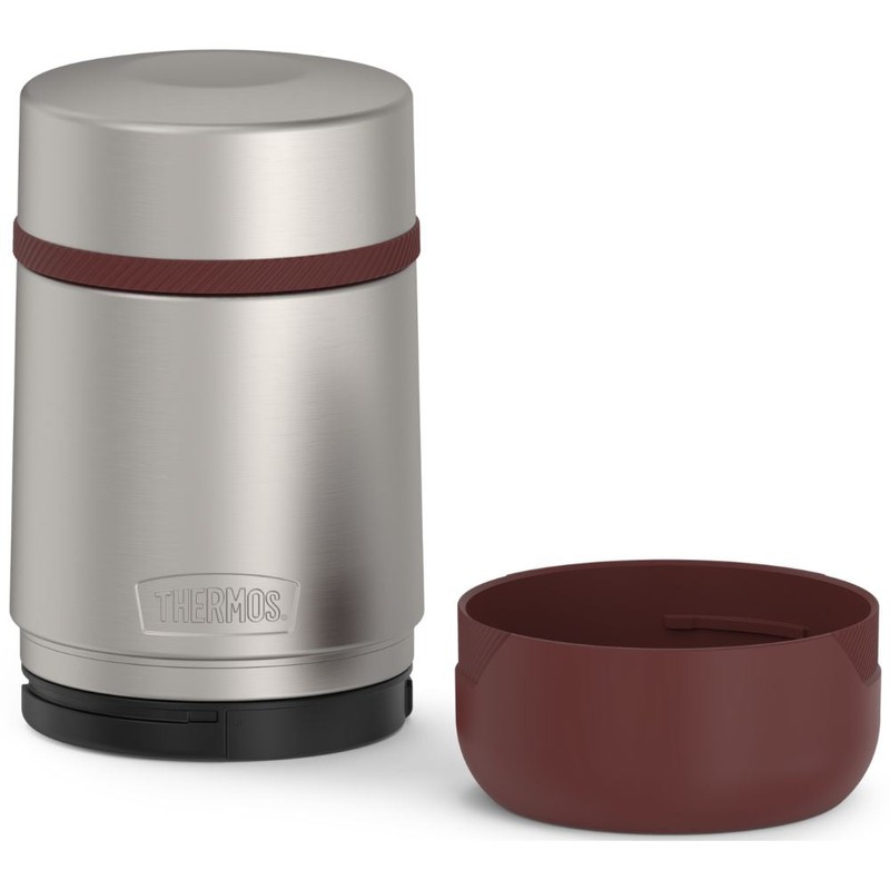Thermos Guardian Stainless Steel Insulated Food Jar With Folding Spoon