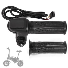 Rendrox 36V Ebike Throttle Display Accelerator Grip Set with Cruise Control Button Compatible with DYU D1F Electric Bicycle & Jetson Bolt Electric Ride-On, 6-Pin Connector