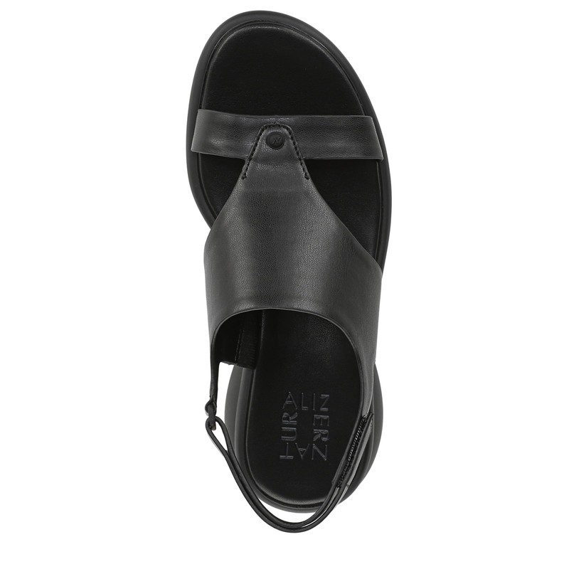 Naturalizer Womens Lillian Sandal Black 9 M