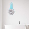 Waterproof Hanging Bathroom Kitchen Clock, Home Decoration, World Time, for
