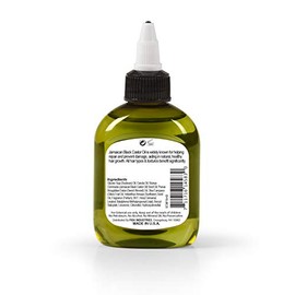 Aceite natural para cabello Ethereal Nature 99% con mezcla de ricino negro jamaicano, 75 ml, transparente