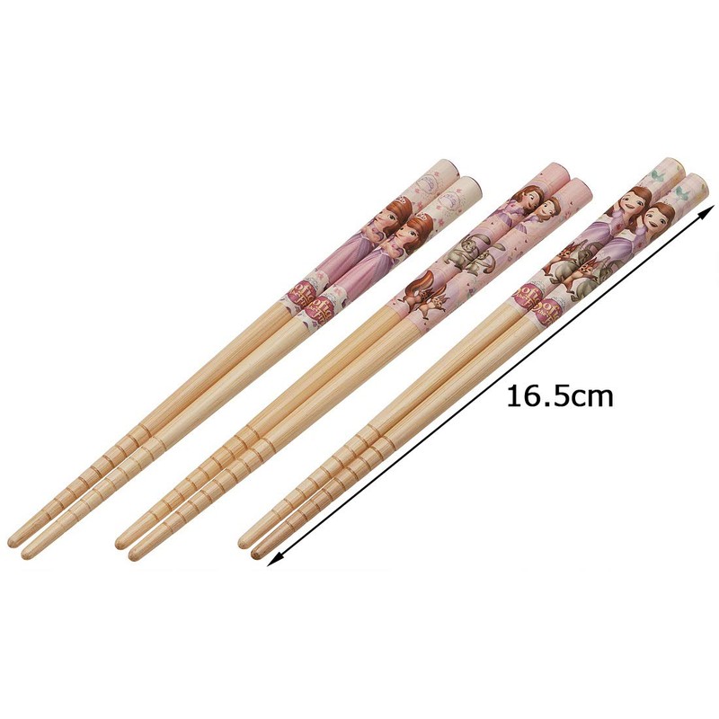 Sofia the First Chopsticks Bamboo Chopsticks Set of 3 [415883]
