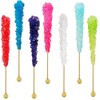 Fruidles Rock Candy Lollipops Pops Suckers, Variety Color Assortment, Individually