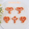 Puocaon Dragon Polymer Clay Cutters - 5 Pcs Clay Cutters