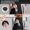 MOVNO 2 in 1 Electric Salt and Pepper Grinder Set,