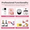 Modelones 133pcs Poly Extension Gel Nail Kit, 32 Colors All