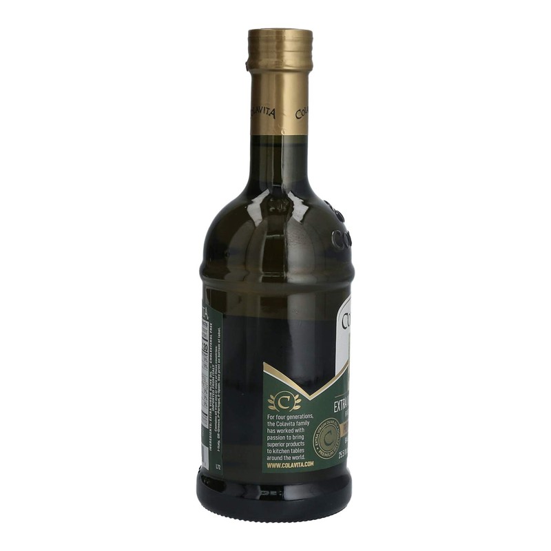 Colavita Premium Selection Extra Virgin Olive Oil Glass Bottle 25.5