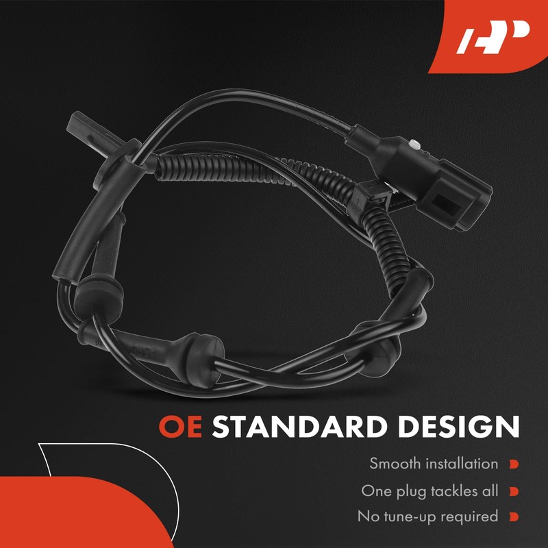 A-Premium Sensor de velocidad de rueda ABS compatible con modelos