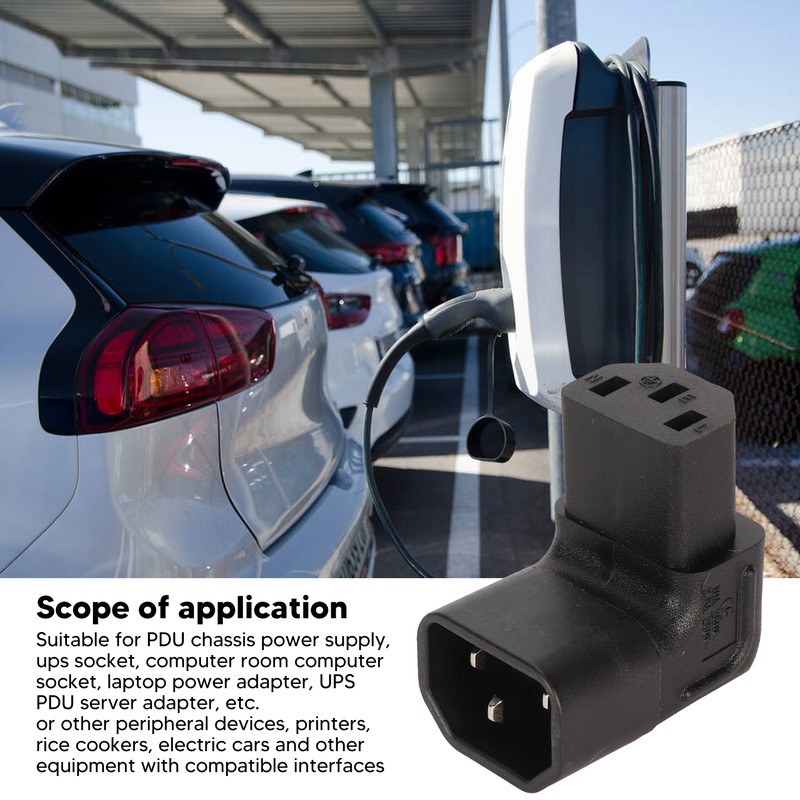 4pcs IEC320 C14 to IEC320 C13 Power Adapter Professional C14