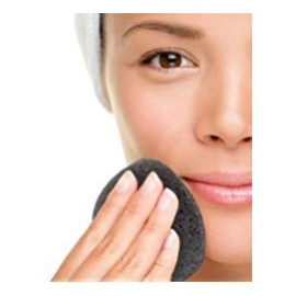 Planet Hope Black Charcoal Konjac Sponge to Clean Acne Prone and Oily Skin All Natural Vegan Free of Animal Testing Chemical Free Face Wash Japanese Secret to Flawless Skin