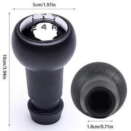 SFONIA 5 Speed Car Gear Shift Knob Shifter Lever 106 107 205 206 207 301 306 307 308 406 407 605 807 2008 3008 5008 C2 C3 C4 B6 B9