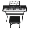 Unbranded Glarry GEP-110 61 Key Keyboard w/ Piano Stand Piano