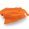 Ecovask Face Cloth 2pk Organic Cotton, Mandarin