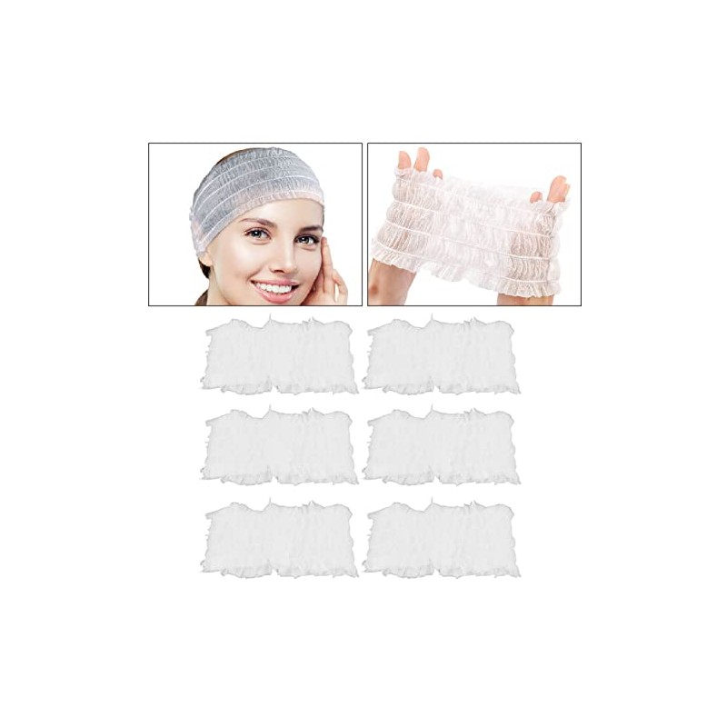 Diadema facial desechable, tela no tejida, alta elasticidad