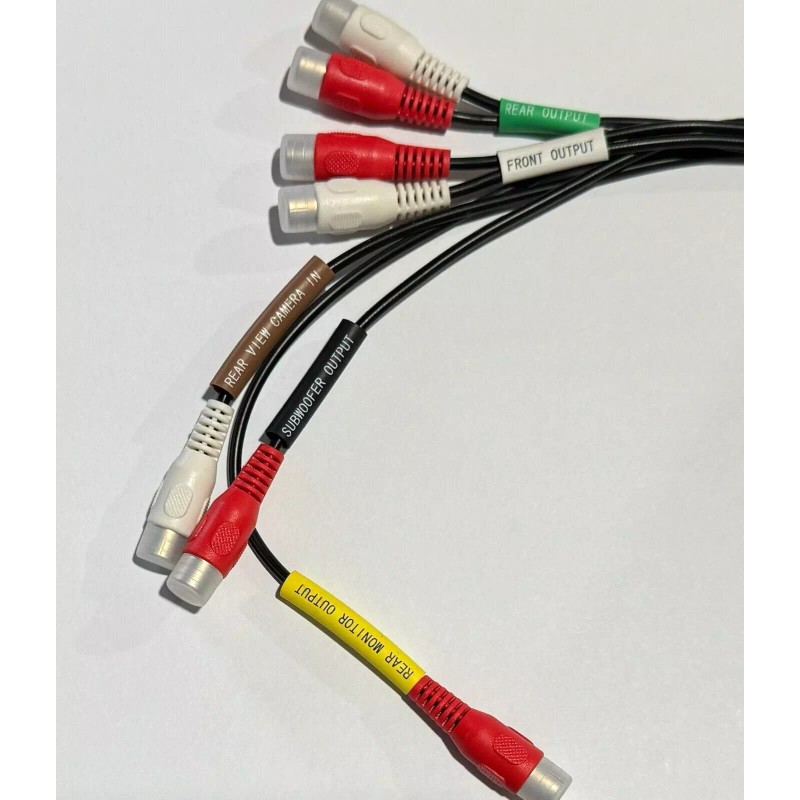 MAS PIONEER DMH-341EX, DMH341EX RCA Front/Rear/Sub