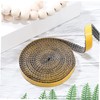 BESPORTBLE Wood Stove Insert Gasket Rope Fiberglass Sealing Rope Flat