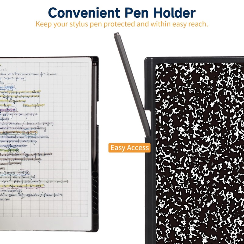QIOFEARTH Case for Remarkable Paper Pro Tablet 11.8" (2024 Released)