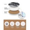 LIFVER Coasters Set of 6, Coasters for Drinks Absorbent Stone