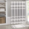 Madison Park MP70-1484 Spa Waffle Shower Curtain 72x72 Grey,72x72