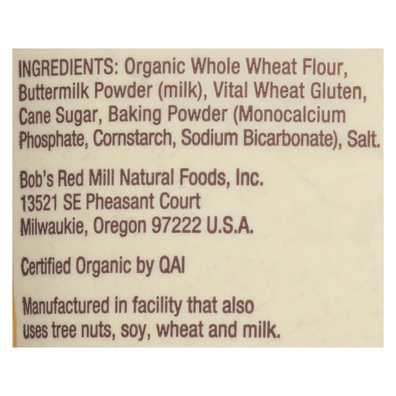 UD_Bob's Red Mill-24 oz for Case of 4 Pancake/Waffle Buttermilk