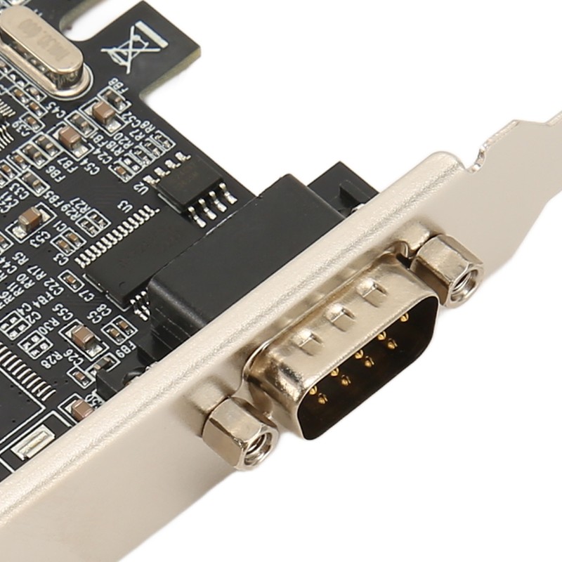 PCIe X1 RS232 Serial Adapter Card Single Port PCI Express