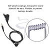 Hilitand Auriculares Con Cable PTT, Portátiles Con Micrófono y Enchufe