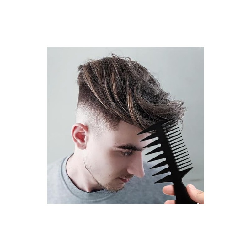 Polvo Para Peinar El Cabello Peine De Peinado Con Punta