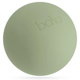 Bala Non-Weighted Exercise Ball (Sage) - 8" Yoga Ball for Barre, Stretching, Strength & Core Training - Small Pilates Ball Workout Accessory with Mini Pump for Home Gym & Fitness Routines