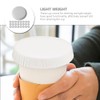 iplusmile Disposable Paper Cup Lids Pack of 100 Warm Cup