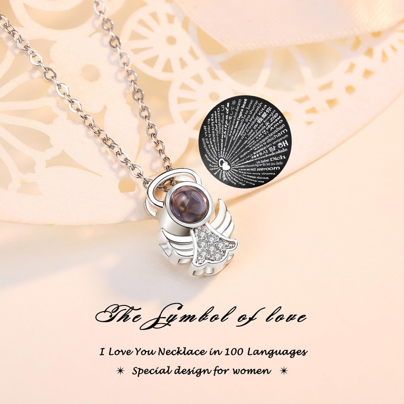 ANWEAO Mothers Day Flowers Gifts for Mom,Angel Gifts for Women,Angel