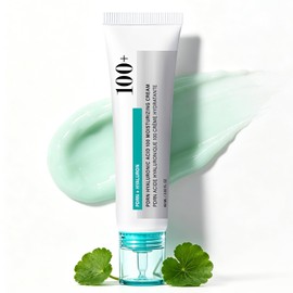 SINYI Crema Facial con Ácido Hialurónico y PDRN, Hidratante Facial,Crema Facial Antiedad Con Ácido Hialurónico, Hidrata Profundamente Y Es Adecuada Para Pieles Secas, Sensibles Y Maduras.