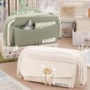 Nannlia Pencil Case, Korean, Stylish, Pencil Case, Large Capacity, Simple,