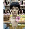 Leona Wigs Peluca Oncológica Pixie 100% Cabello Humano