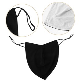 minkissy Beard Covers for Men Breathable Face Mask Skin Friendly Windproof Facial Protection for Outdoor Use Sleek Design Comfortable Fit for Nose and Mouth