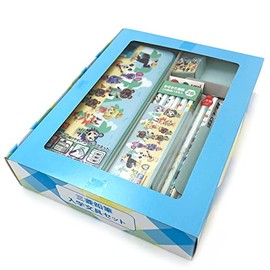 Mitsubishi Pencil Atsume Animal Crossing BT450DMS2 Stationery Set, Back to School, New Entrance