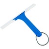 Leifheit 41672 Shower Cubicle Squeegee, One Size, Edition Colour: Pink,