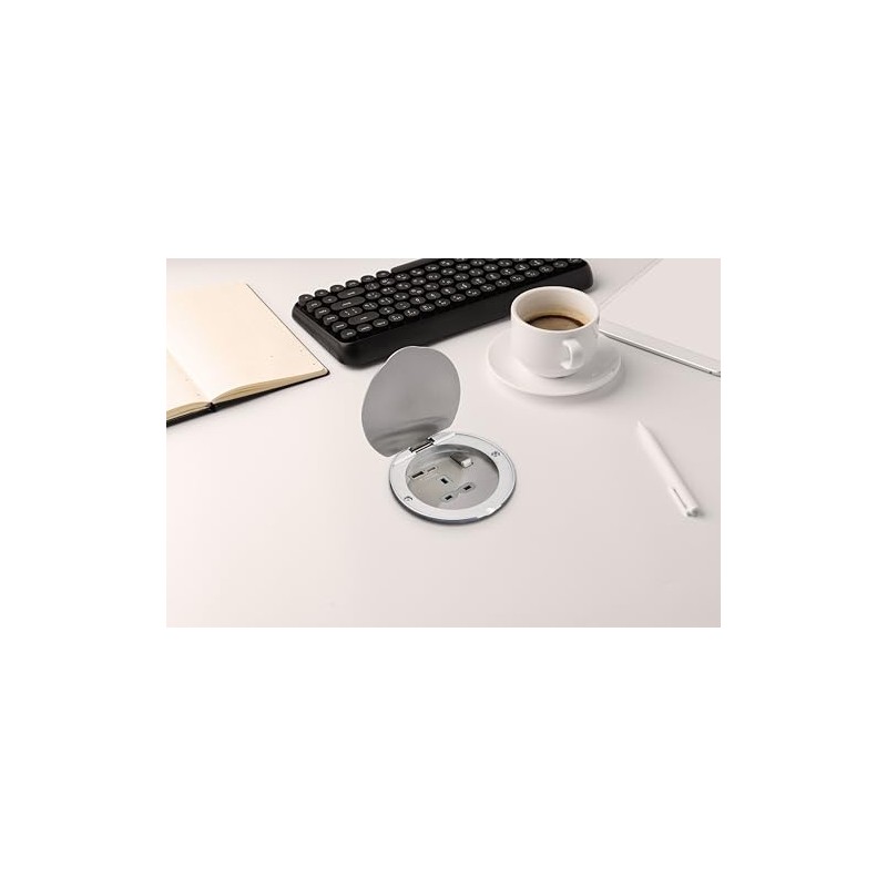 Knightsbridge Recessed 13A 1G Socket with Dual USB A+C [5V