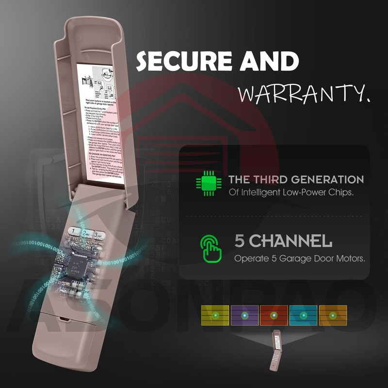 Chamberlain MyQ LiftMaster Craftsman Universal Wireless Garage Door Keypad 940EV-P2