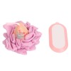 Bath Shower Scrubber Hair Eraser Sponge Deep Cleansing Fine Mesh