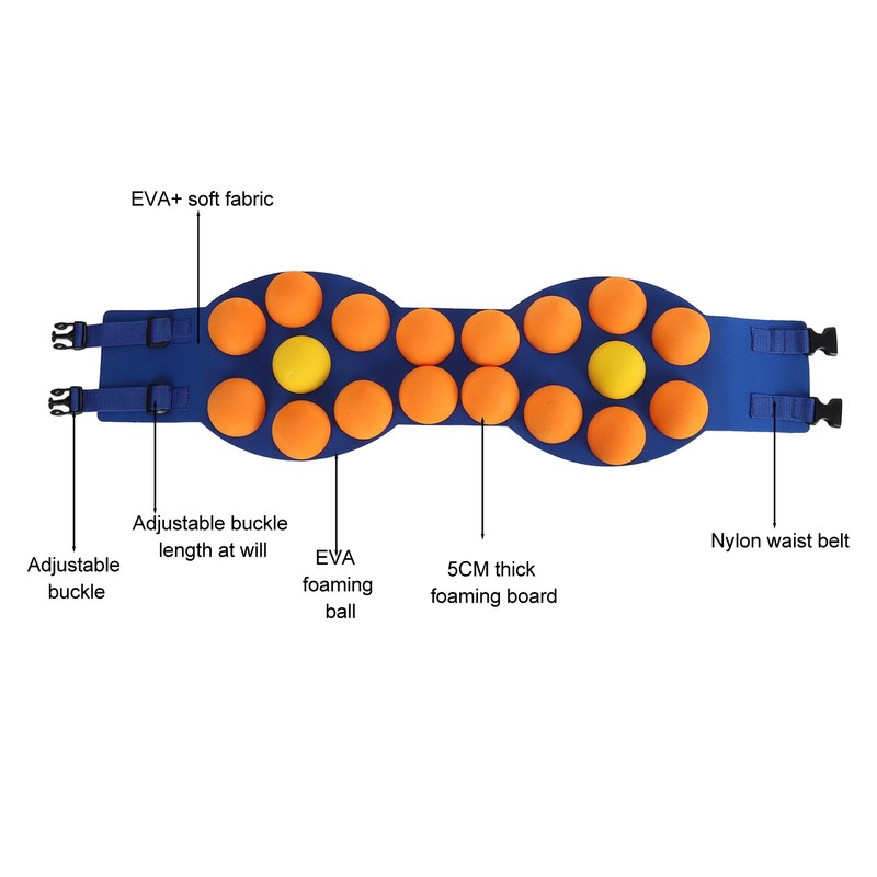 EVA Swim Floating Belt Water Aerobics Exercise Belt Swim Training