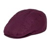 BOTVELA Men Cotton Twill Newsboy Flat Ivy Driving Hat Fitted