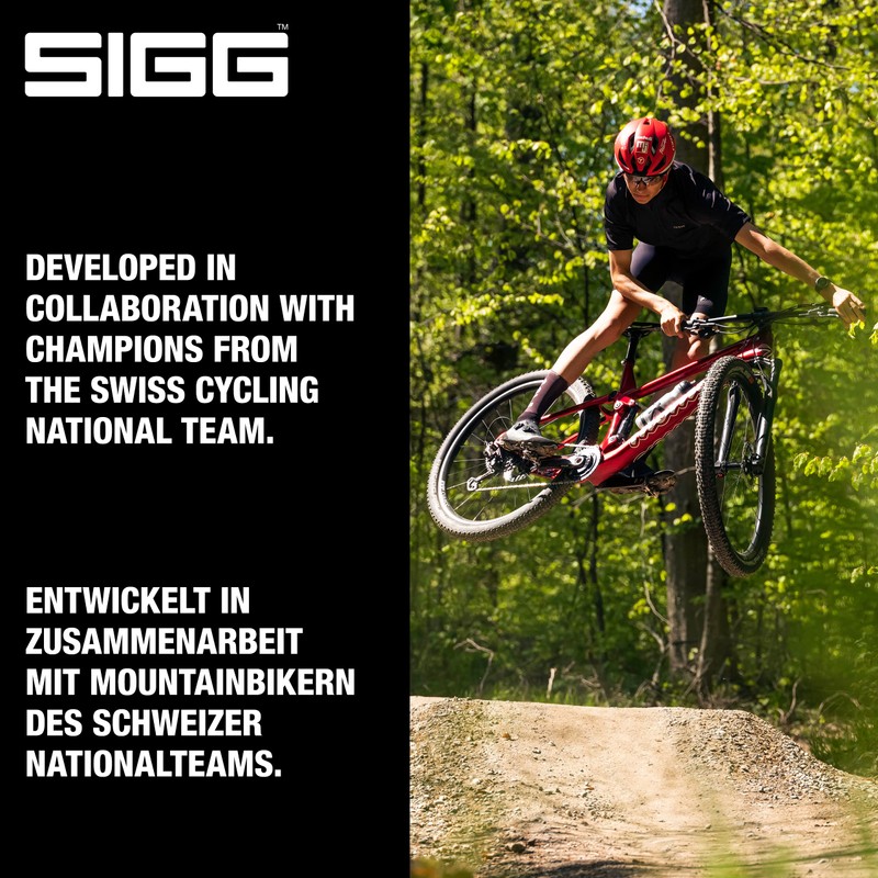 Sigg - Soft Bike Water Bottle - Pulsar Transparent White