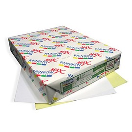 250 Sets, NCR Paper, Collated 2 Part (White, Canary), Letter Size Carbonless Paper - Rainbow Brand