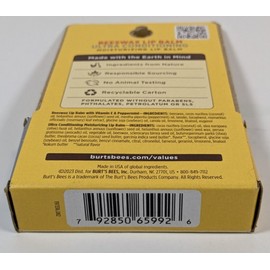 Burt's Bees Beewax & Ultra Conditioning Moisturizing Lip Balm 2 Pks of 2 Each