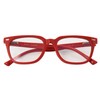 Betsey Johnson Women's Perfectly Imperfect Square Blue Light Reading Glasses,