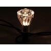 Toyland 40 Diamond Lights - Clear Bulbs - 5.8 Meters