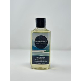 Bath and Body mens 3 in 1 hair face and body wash with vitamin Shower gel (10 fl oz / 295 ml, Ridgelin)